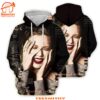 Smiley Taylor Swift Graphic Hoodie