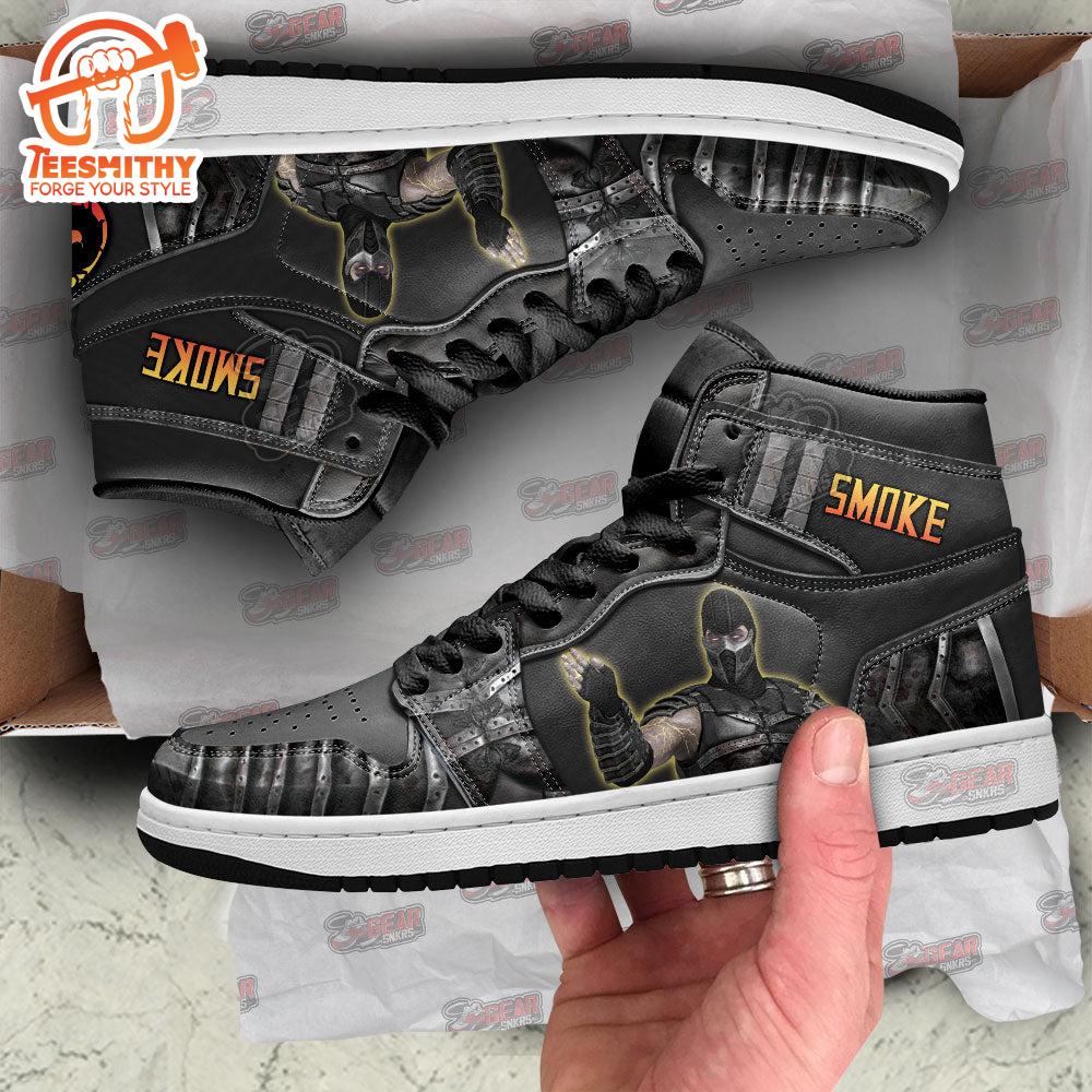 Smoke Mortal Kombat Shoes Custom For Fans