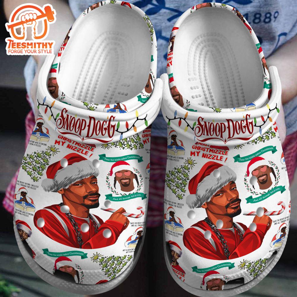 Snoop Dogg Christmas Music Clogs Shoes For Men Women and Kids