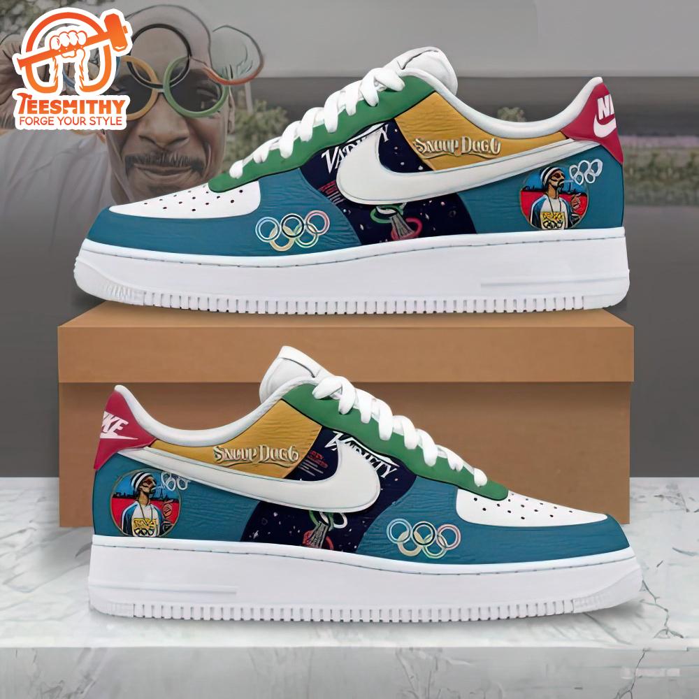 Snoop Dogg Olympic Paris 2024 True Icon Air Force 1 Shoesopens In A New Window Or Tab