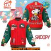 Snoopy Tis The Season To Be Baseball Jacket