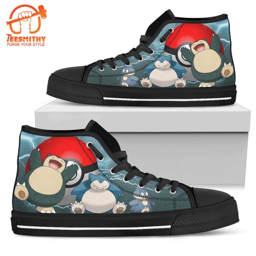 Snorlax High Top Shoes