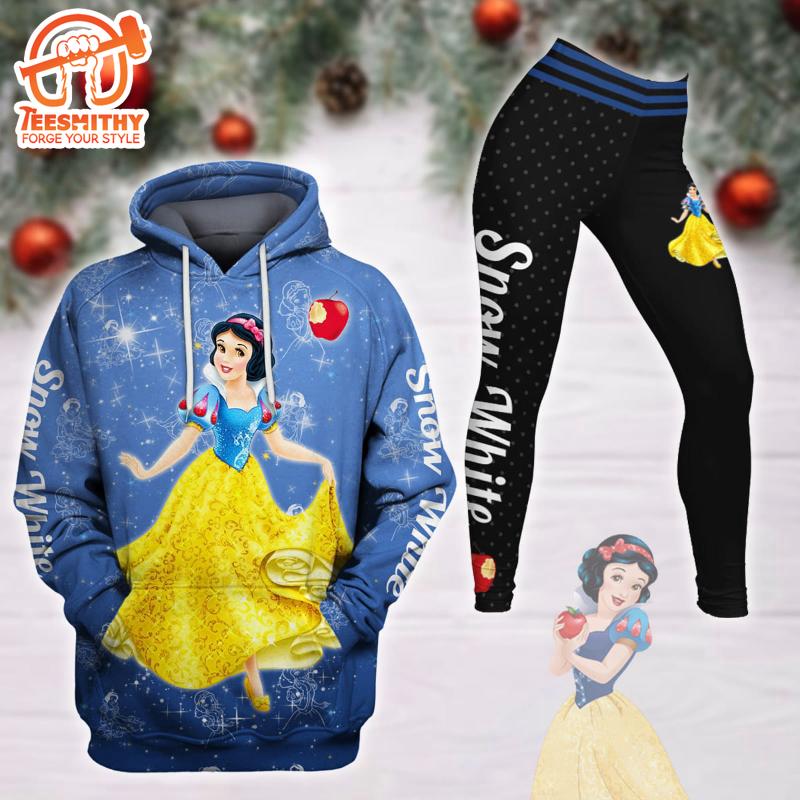 Snow White Pattern Activewear Set