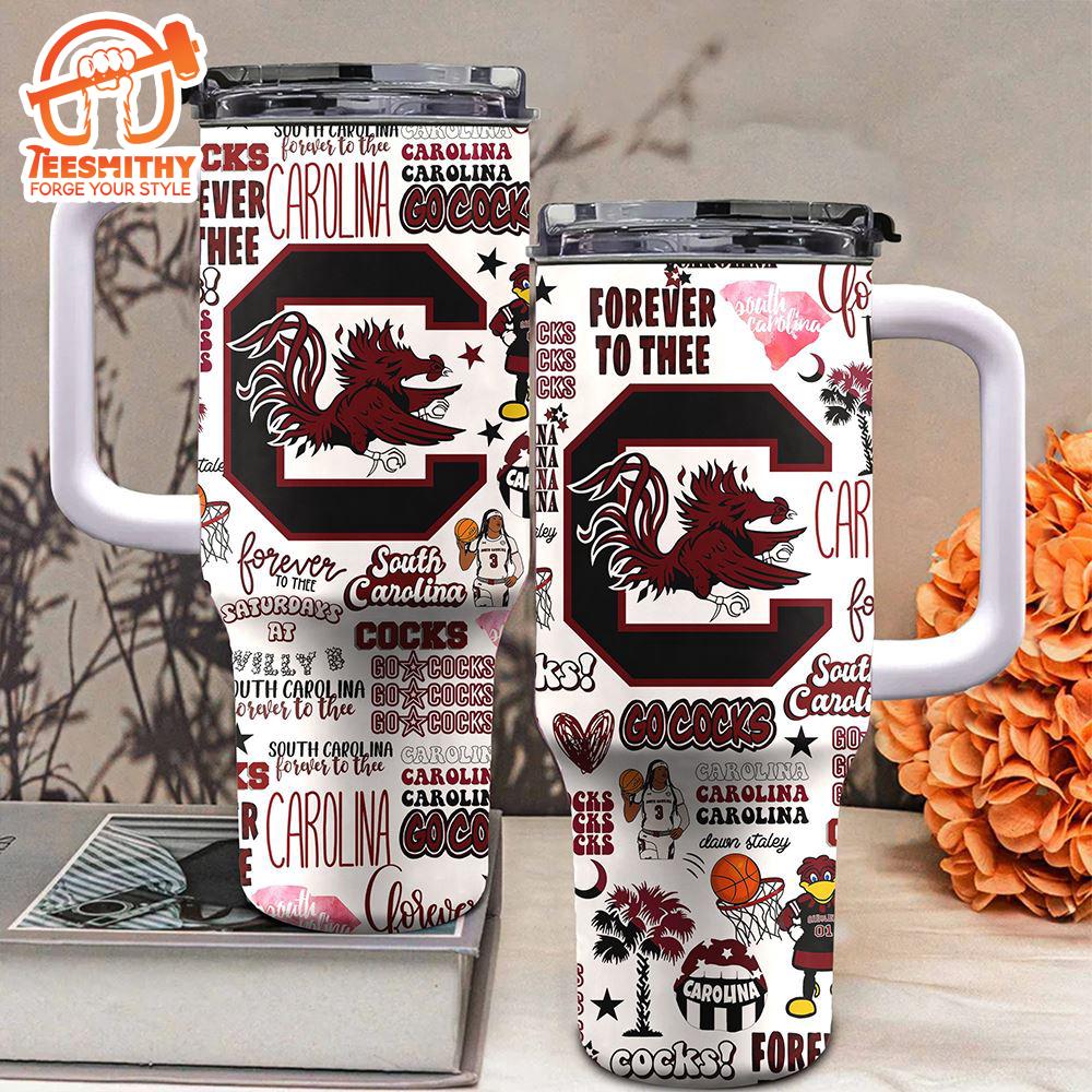 South Carolina Gamecocks Women’s Basketball 40oz Stanley Tumbler For Fan Gift Christmas