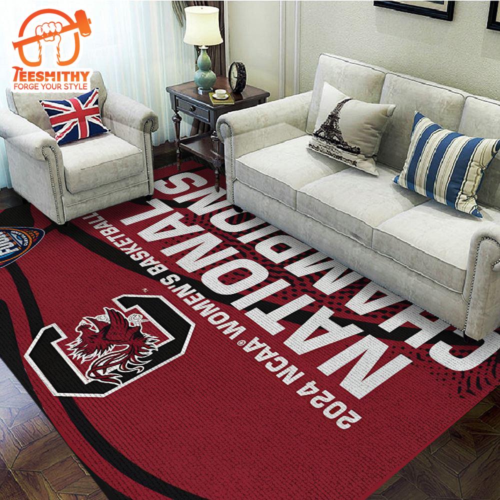 South Carolina Gamecocks Women’s Basketball Merry Christmas Custom Rug Carpet