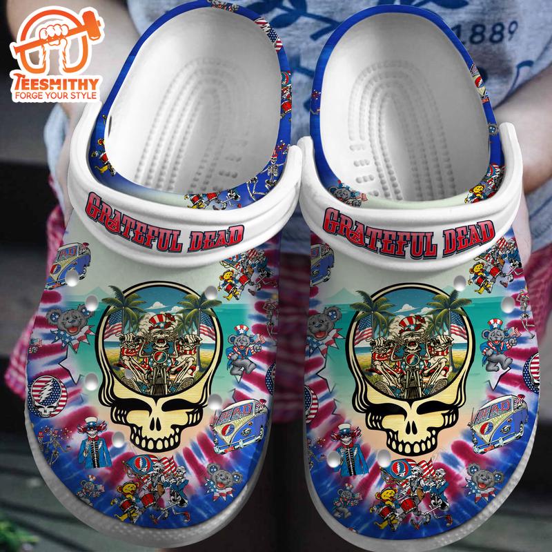 Special Design Grateful Dead Music Band Unisex Clogs, Shop Now!