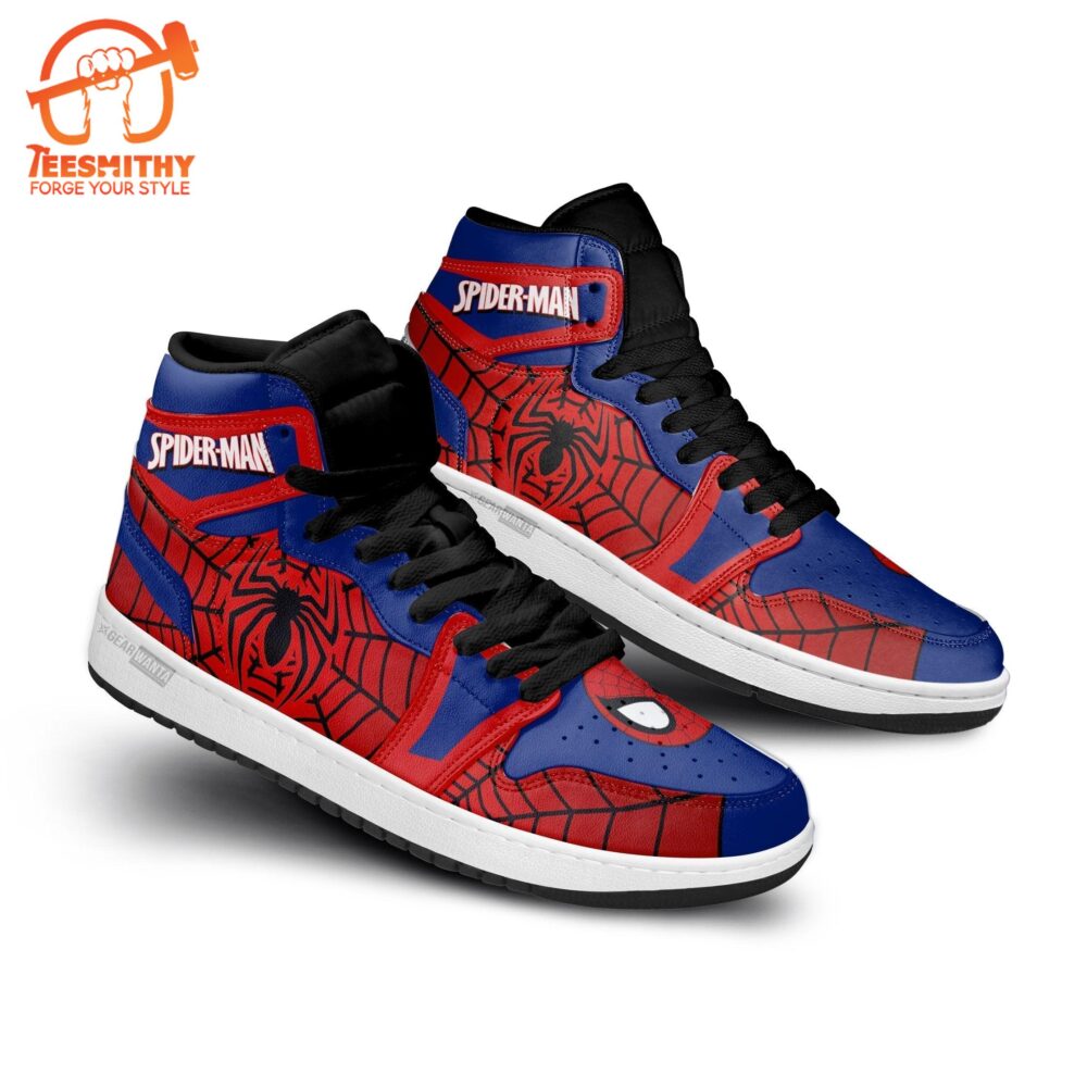 Spider-Man Air Jordan 1 Sneakers Custom For Super Heroes Fans