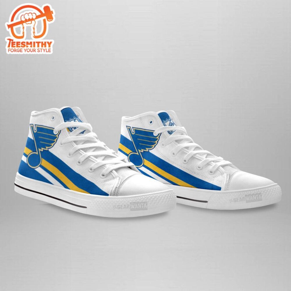 St. Louis Blues Custom Sneakers For Fans