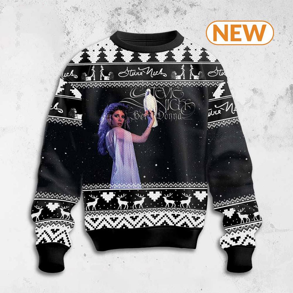 Stevie Nicks Bella Donna  Ugly Christmas Sweater Shirt, Sweatshirt