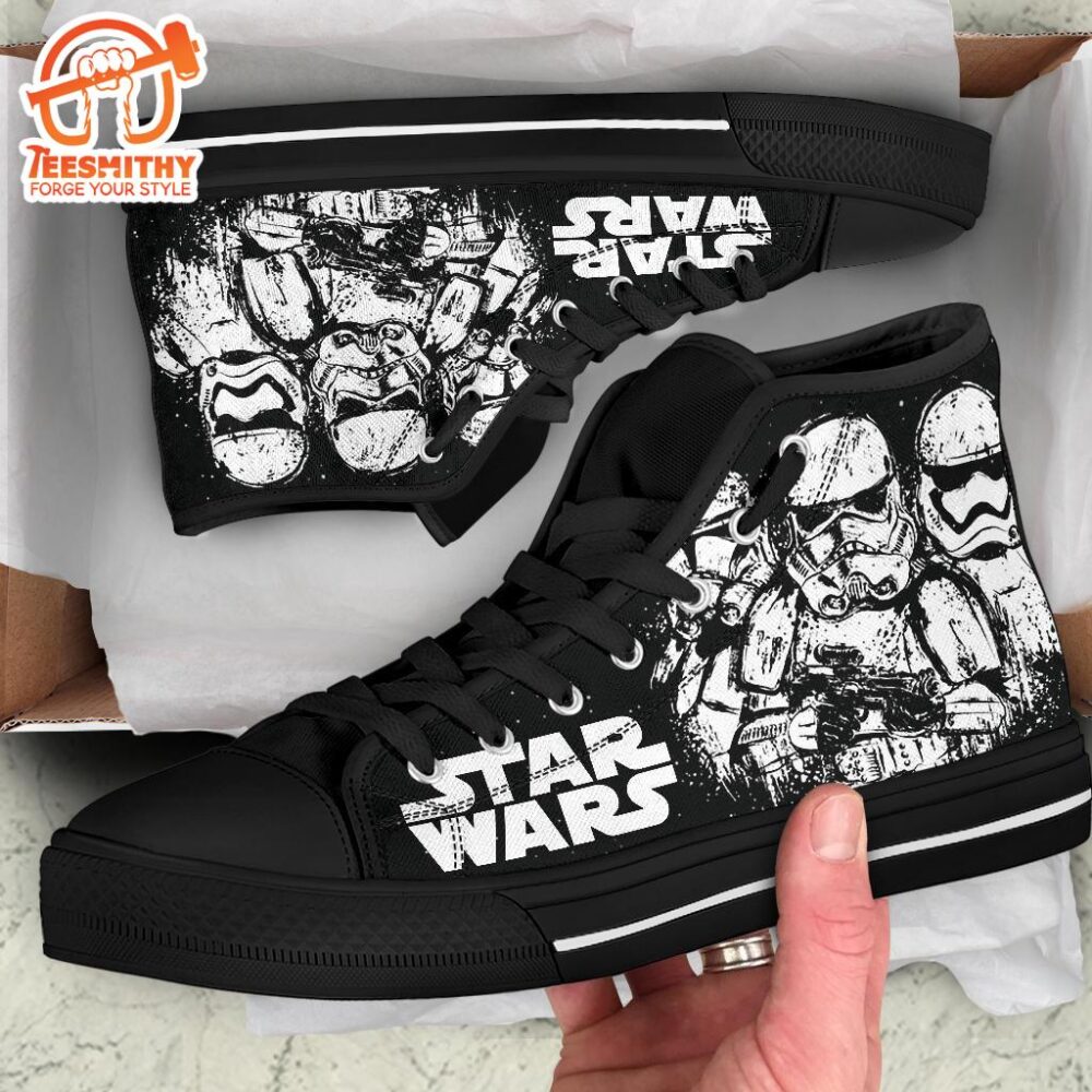 Stormtrooper High Top Shoes Custom