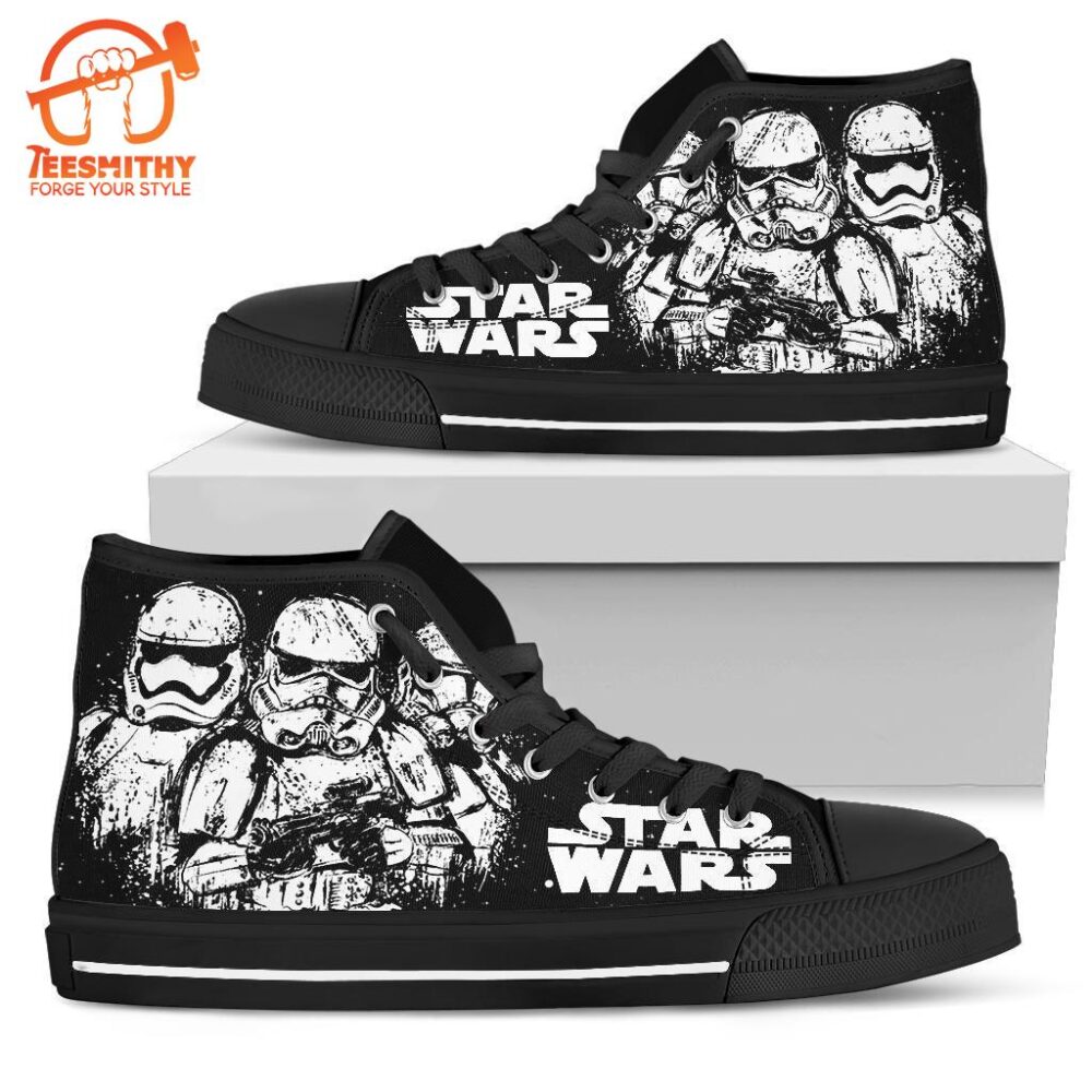 Stormtrooper High Top Shoes Custom