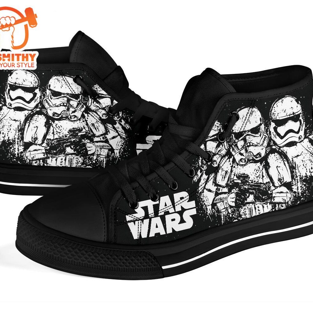 Stormtrooper High Top Shoes Custom