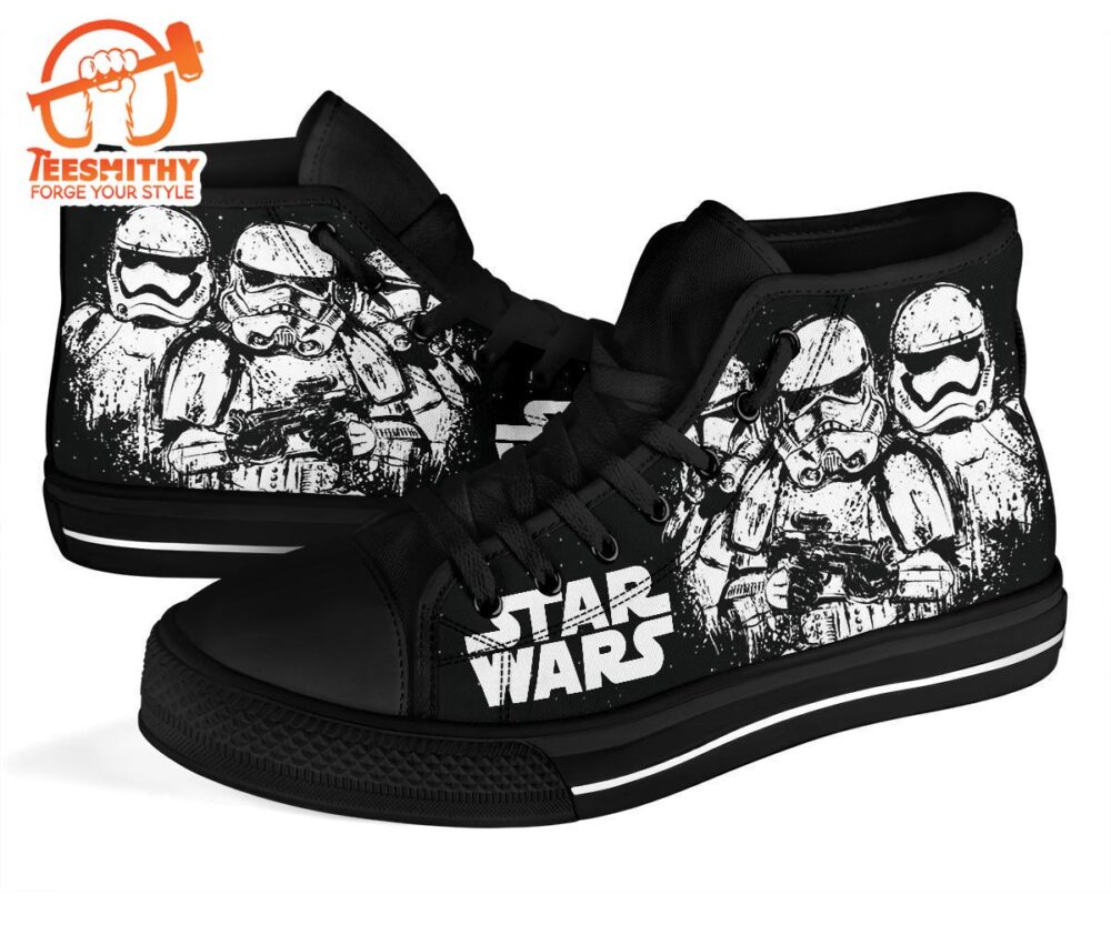 Stormtrooper High Top Shoes Custom