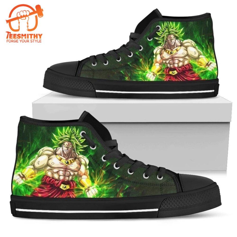 Super Broly Dragon Ball High Top Shoes