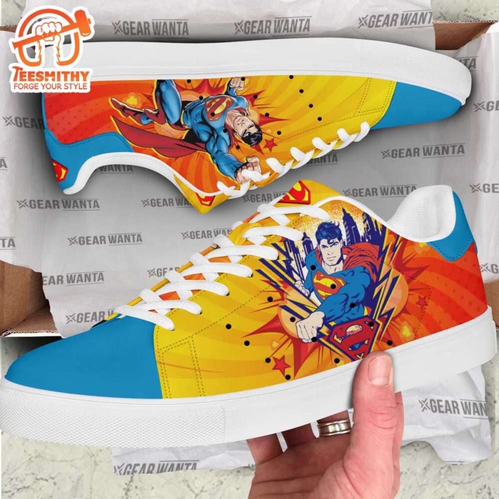 Super Man Stan Smith Shoes For Kid