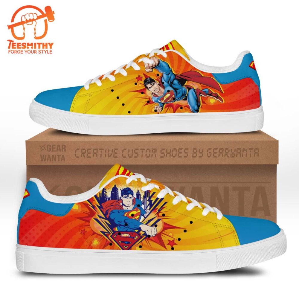 Super Man Stan Smith Shoes For Kid