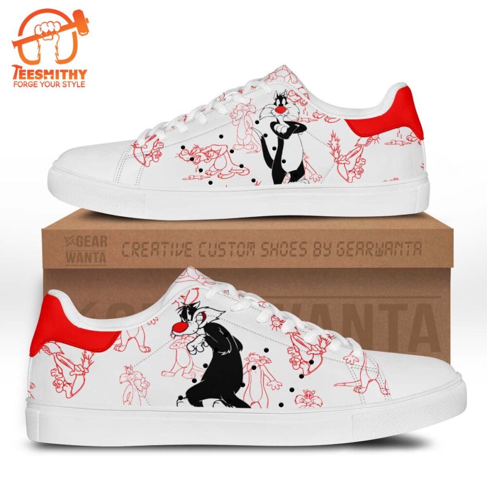 Sylvester The Cat Stan Smith Shoes For Kid