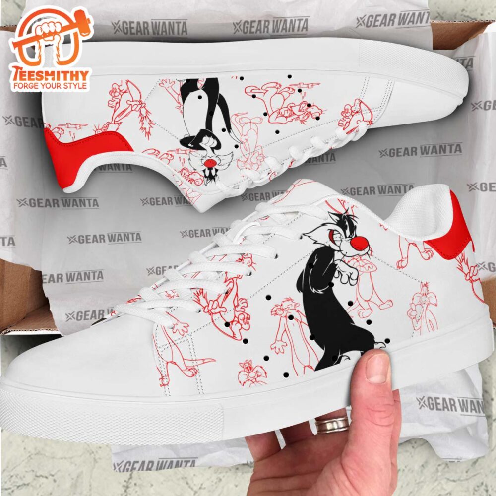 Sylvester The Cat Stan Smith Shoes For Kid