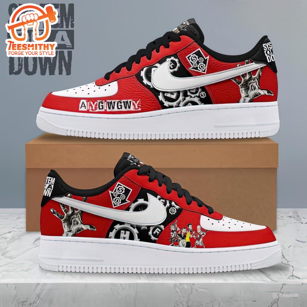 System Of A Down Air Force 1 Shoes