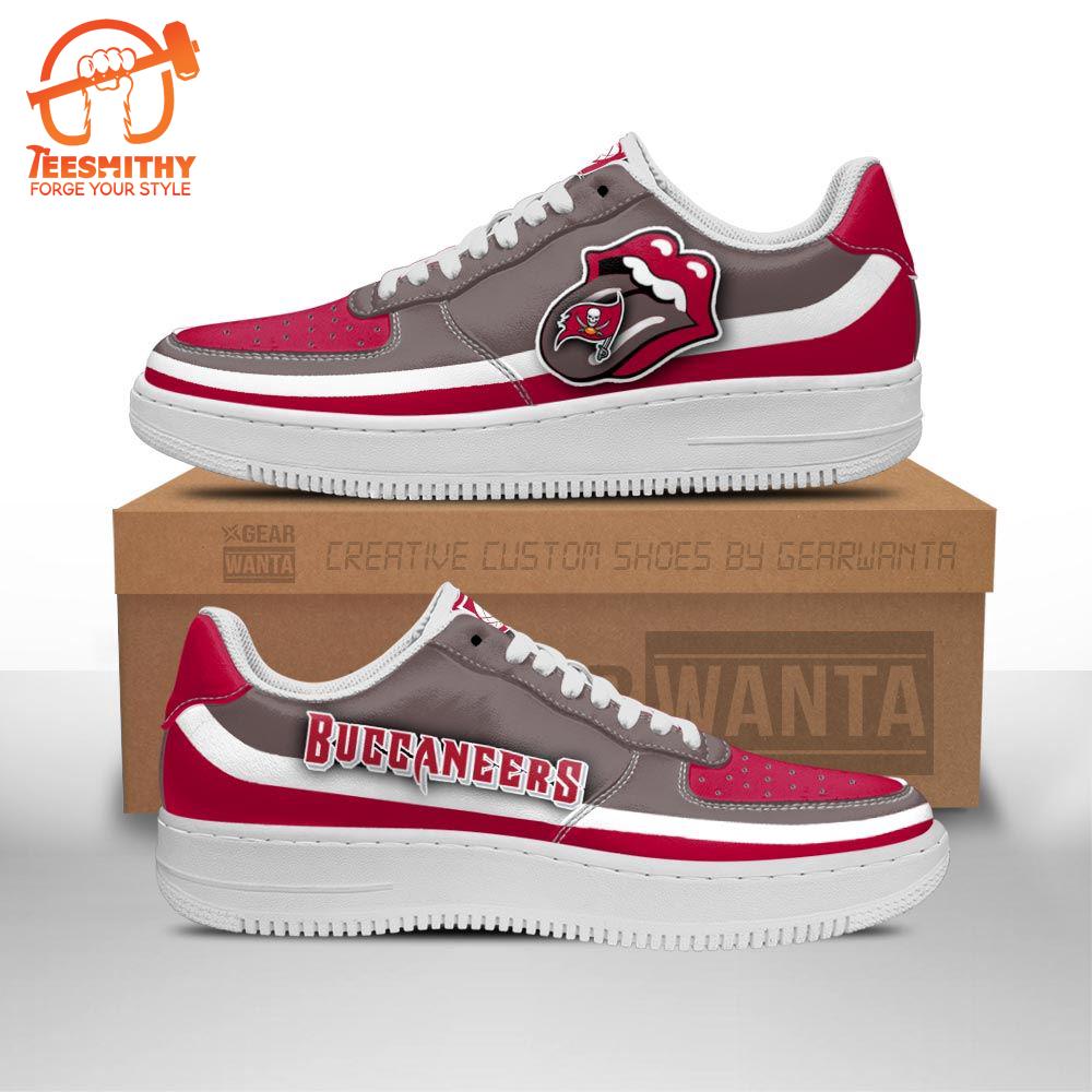 Tampa Bay Buccaneers Air Sneakers Custom Force Shoes Sexy Lips For Fans  Gift For Christmas