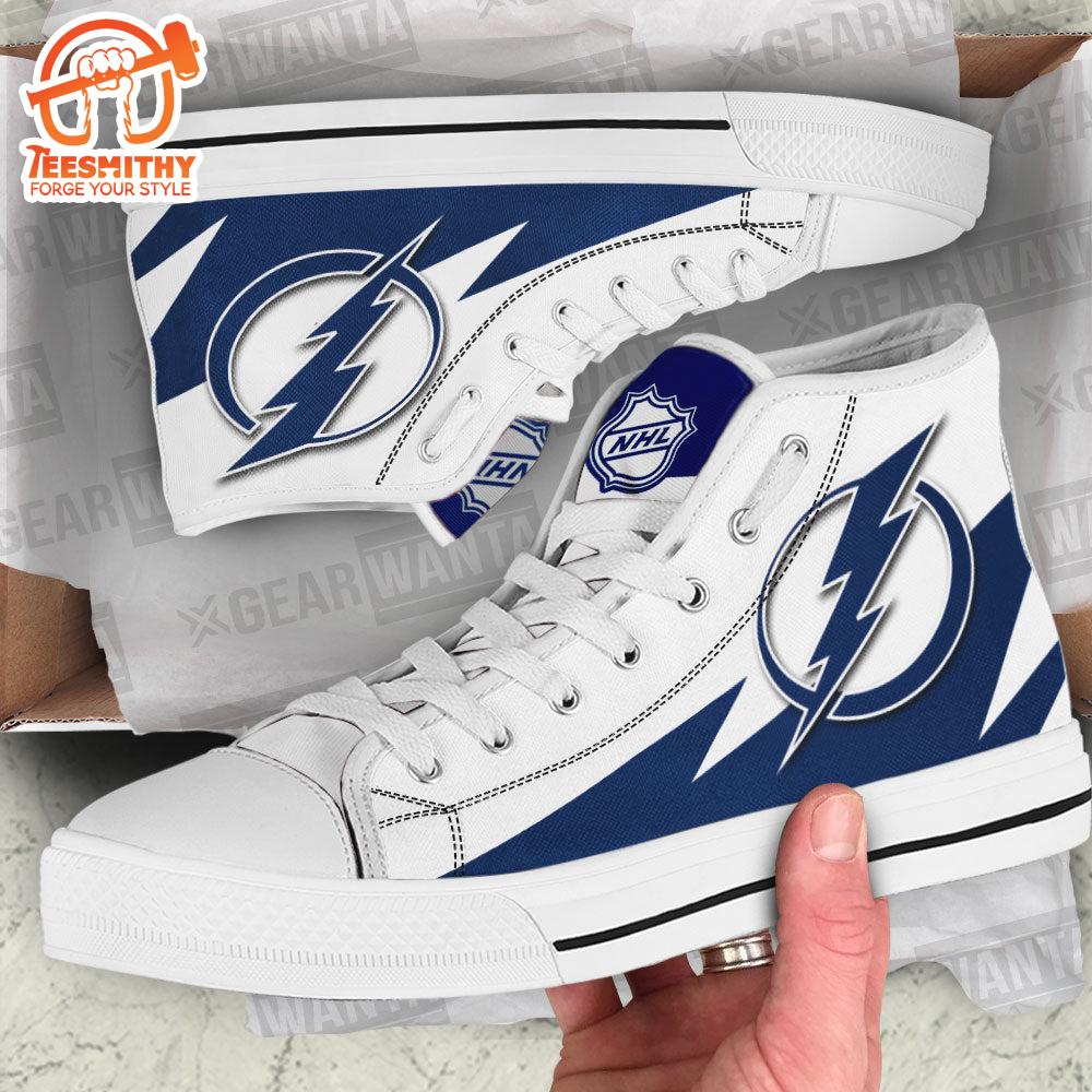 Tampa Bay Lightning Custom Sneakers For Fans