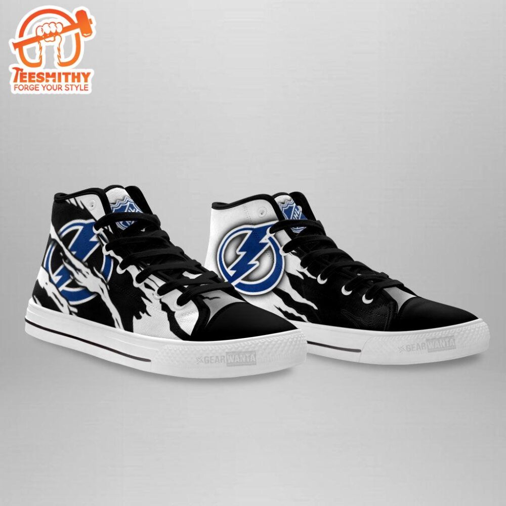 Tampa Bay Lightning High Top Shoes Custom For Fans