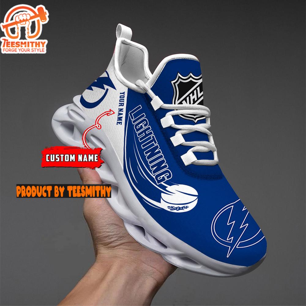 Tampa Bay Lightning Personalized NHL New Max Soul Shoes V1