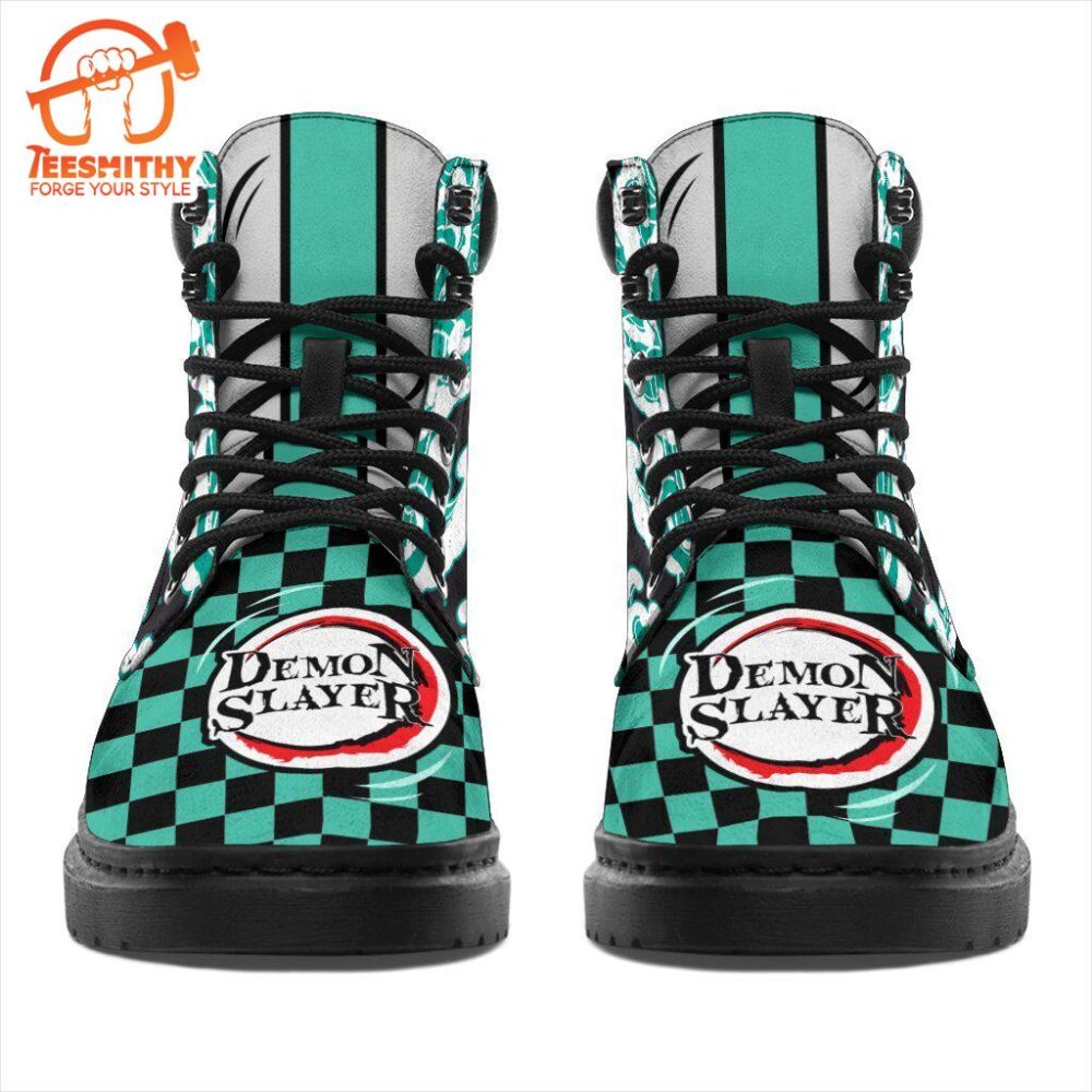 Tanjiro Boots Shoes Demon Slayer Anime Custom