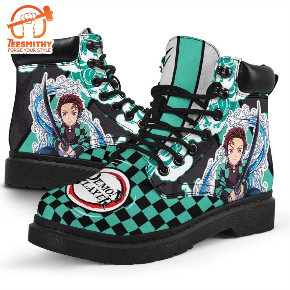 Tanjiro Boots Shoes Demon Slayer Anime Custom