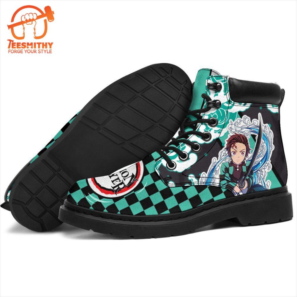 Tanjiro Boots Shoes Demon Slayer Anime Custom