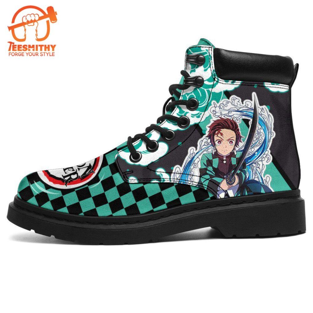 Tanjiro Boots Shoes Demon Slayer Anime Custom