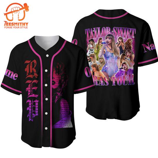 Taylor Rep Baseball Jersey Taylor The Eras Tour Shirt Swiftiee Concert Merch Taylor Version Jersey