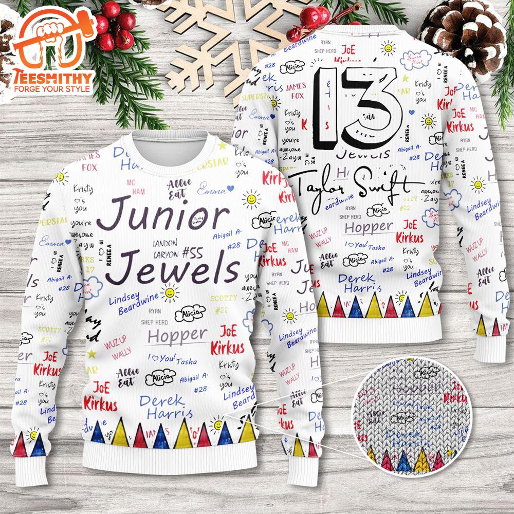 Taylor Swift 13 The Eras Tour 3D Ugly Sweater