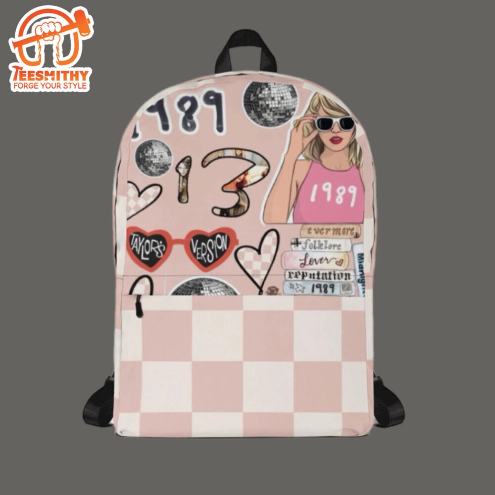 Taylor Swift 1989 13 Taylor Version Backpack Back To School Bag