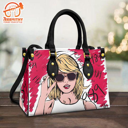 Taylor Swift 1989 Red Leather Handbag