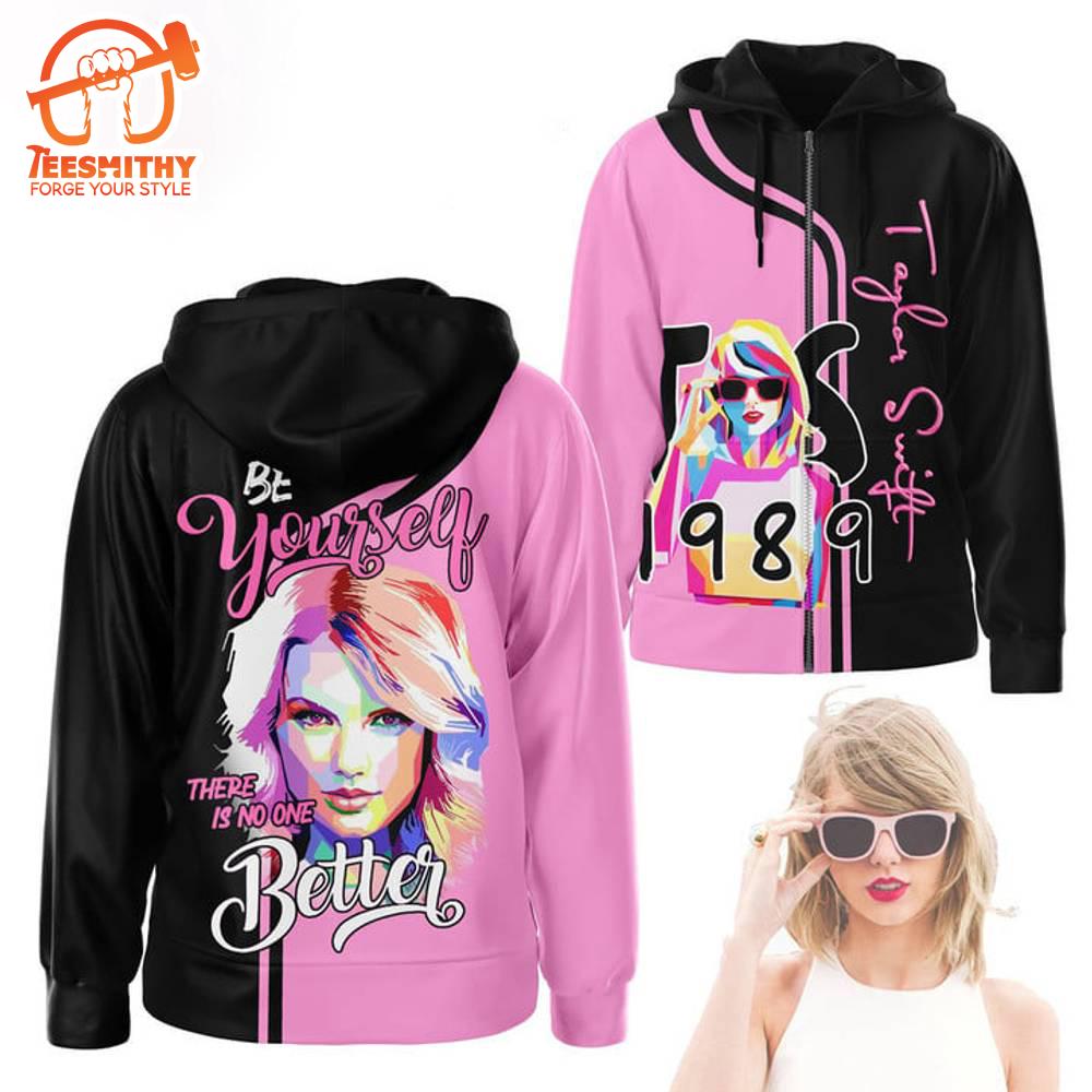 Taylor Swift 1989 There Is No One Better Zip All Over Print Hoodie Shirt