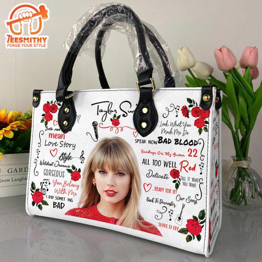 Taylor Swift  22leather Handbag, Taylor Swift Bag, Music Leather Handbag