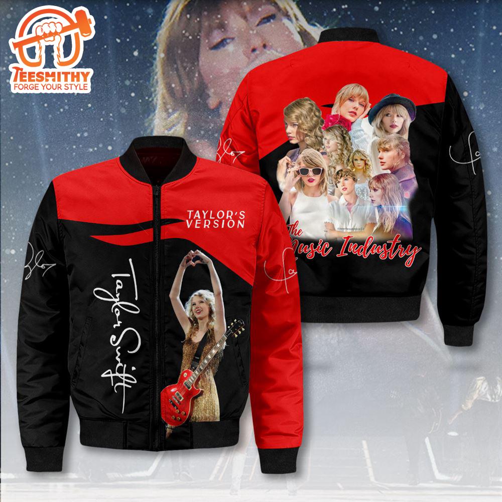 Taylor Swift 3D Bomber Jacket For Fans