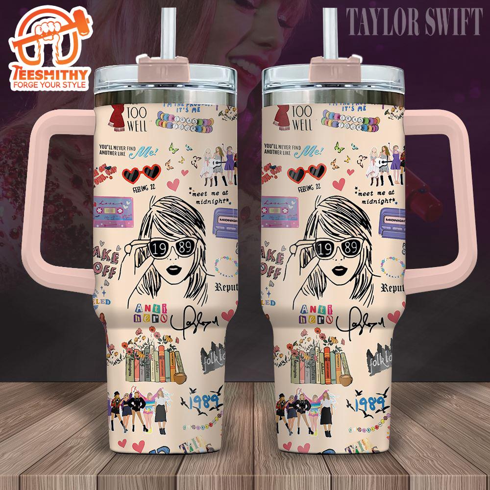 Taylor Swift 40oz Stanley Tumbler Christmas Tumbler 40OZ