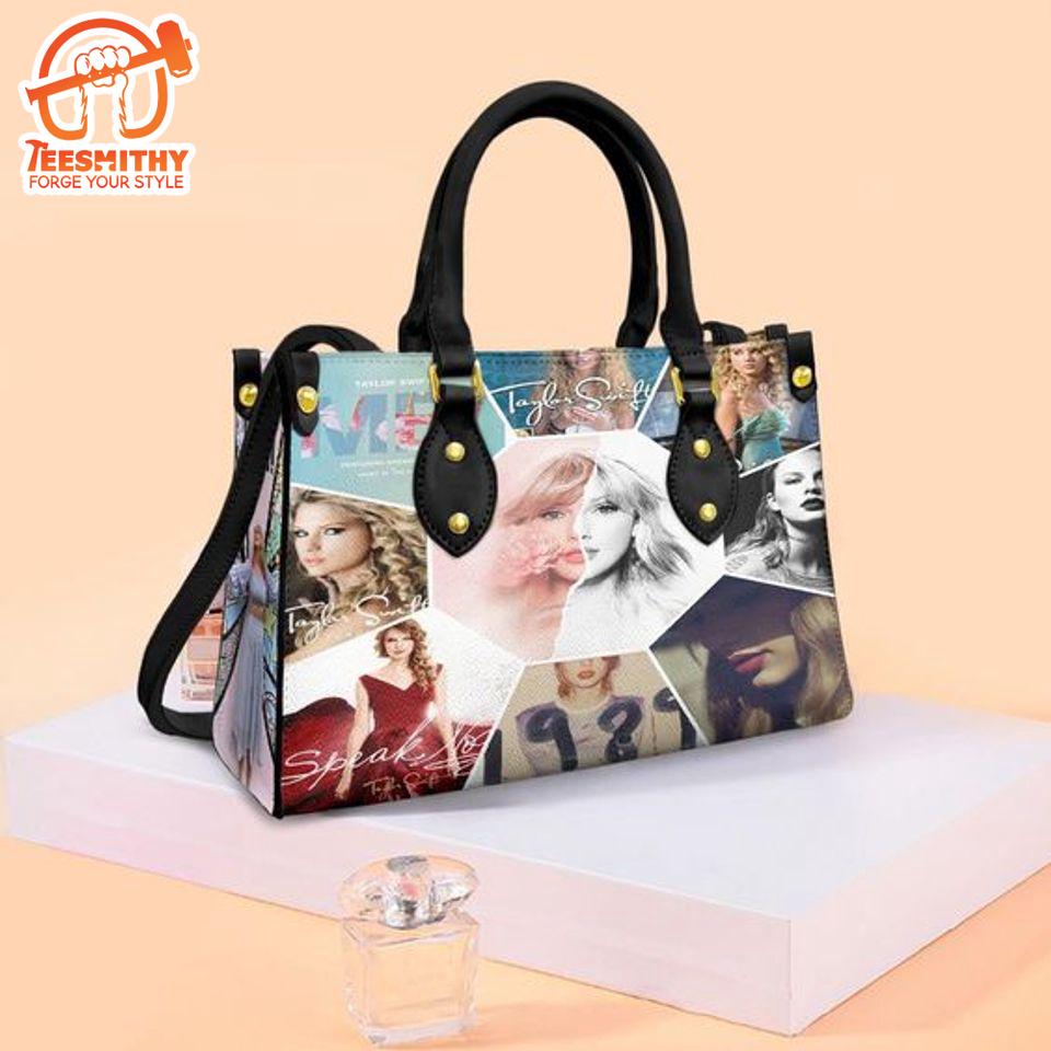 Taylor Swift Albums Leather Bag