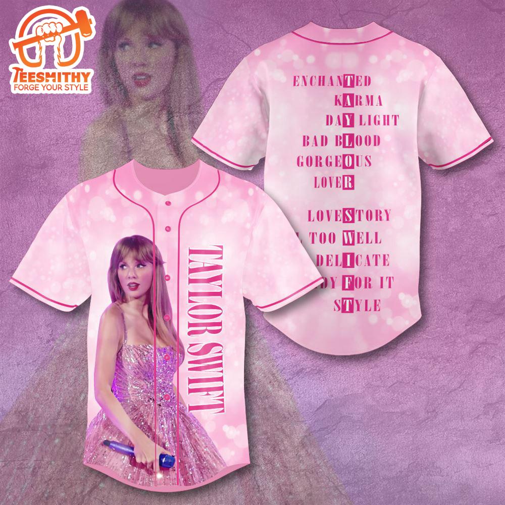 Taylor Swift Baseball Jersey, For Gift Fans Jersey