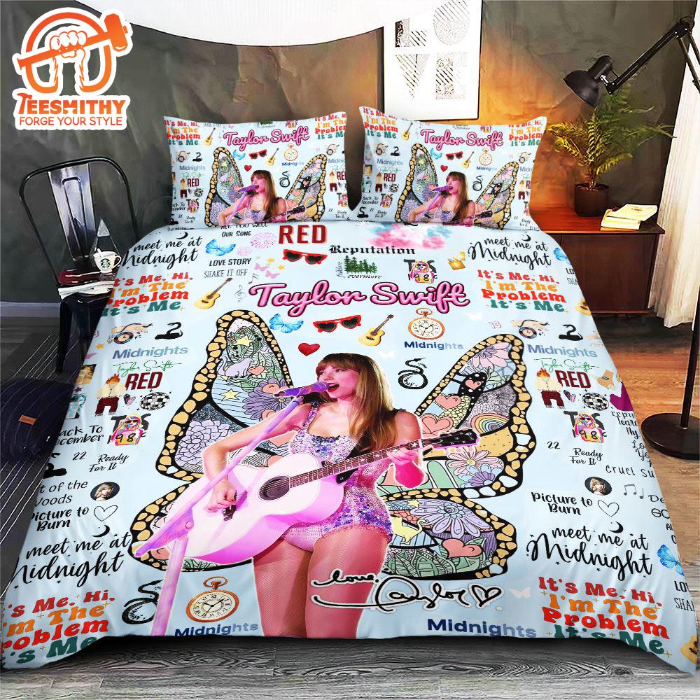 Taylor Swift Bedding Set Christmas For Fans