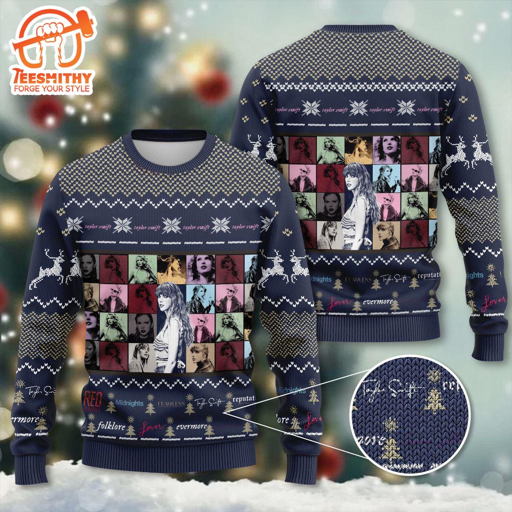 Taylor Swift Best Of Song The Eras Tour 3D Ugly Sweater