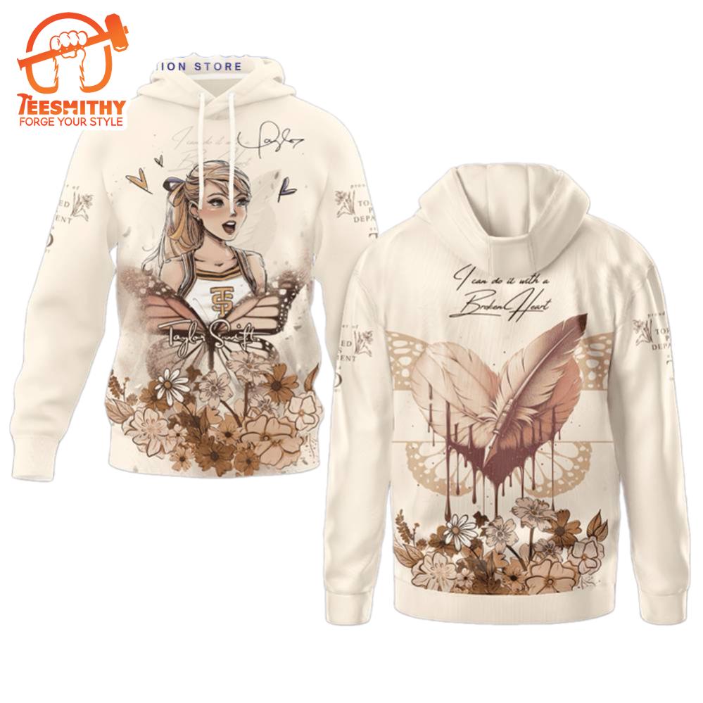 Taylor Swift Broken Heart New All Over Print Hoodie Shirt