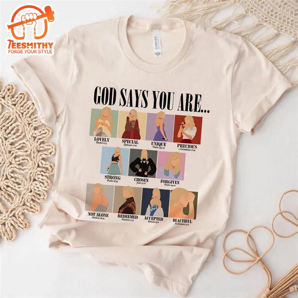 Taylor Swift Christian Swiftie Tee Shirt  Gift Christmas