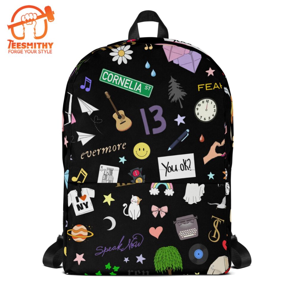 Taylor Swift Cornelia 13 Black Backpack