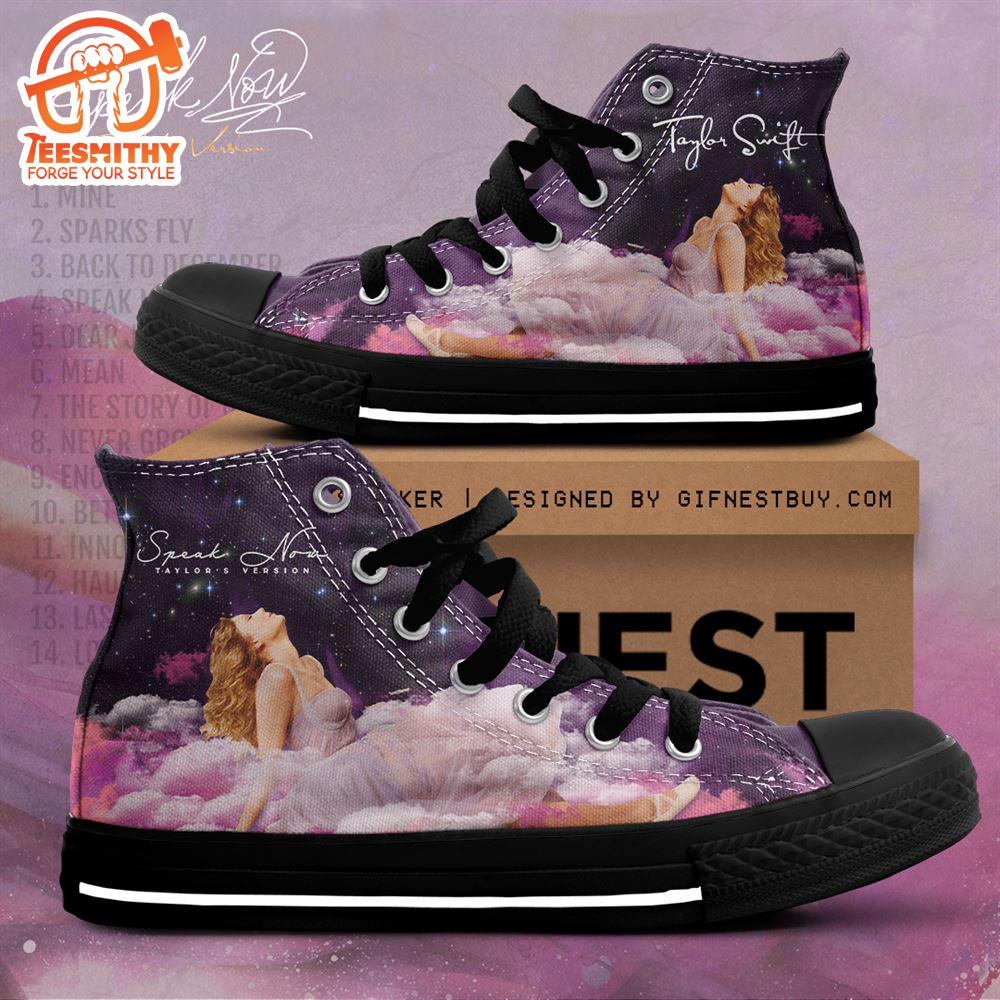 Taylor Swift Dreamlike, Swiftie,Taylor Swift High Top Canvas Shoes