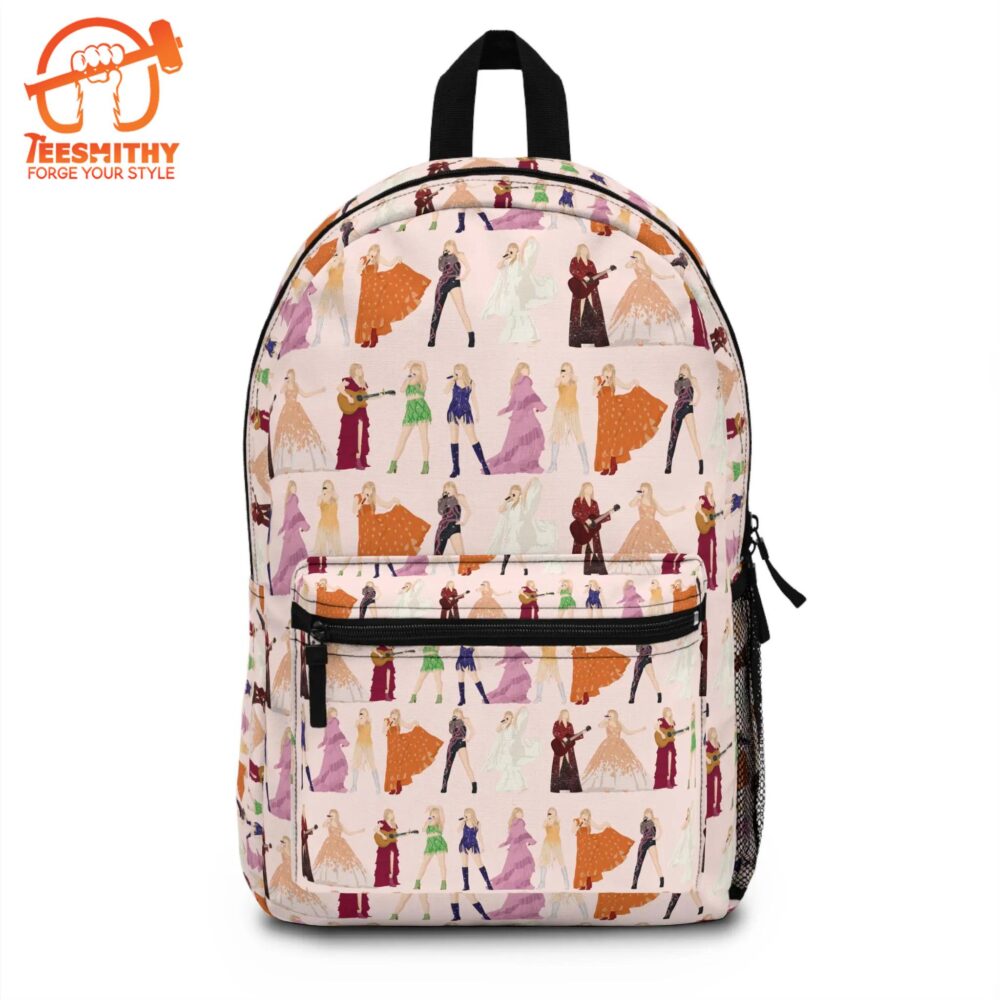 Taylor Swift Eras Tour Costume Looks Swiftie Patterned Backpack Gift For Fan