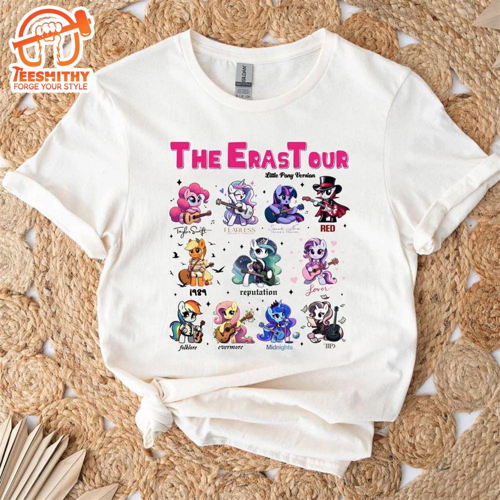 Taylor Swift Eras Tour – Little Pony Version Tee Shirt  Gift Christmas