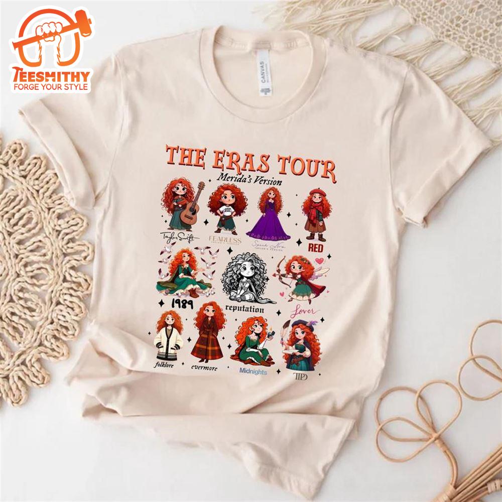 Taylor Swift Eras Tour – Merinda Princess Version Tee Shirt  Gift Christmas